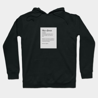 Skydiver Definition Hoodie